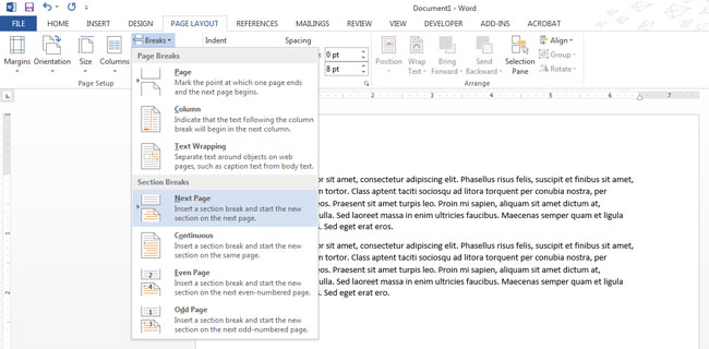 flip picture over in word for mac